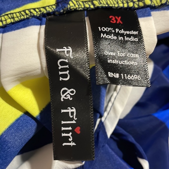 Fun & Flirt Striped, Sleeveless, High-low Dress - Picture 5 of 9